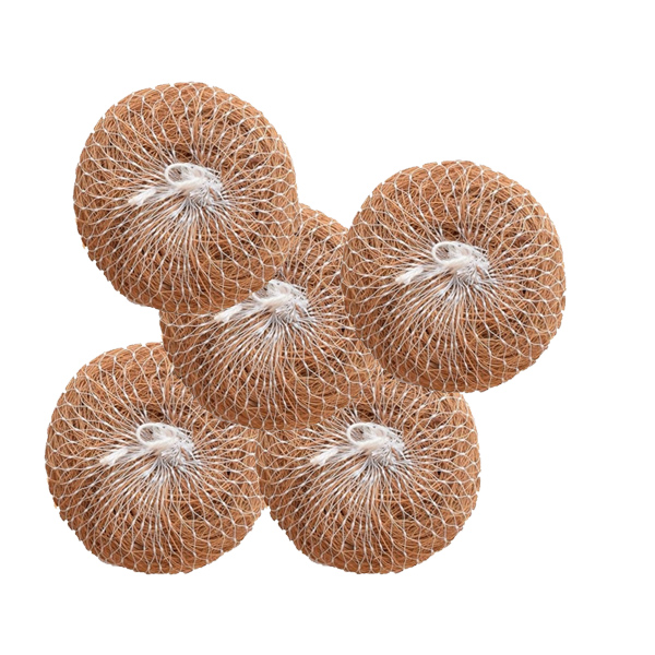 Natual coconut fiber scrubber (5 Pcs)